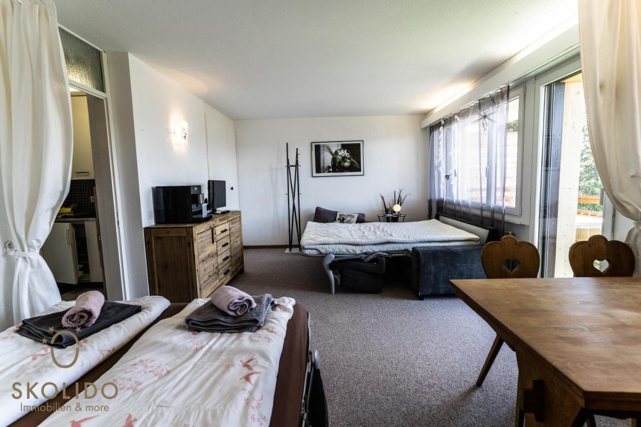 Haus Caroline, Riederalp Mitte Apartment ภายนอก รูปภาพ
