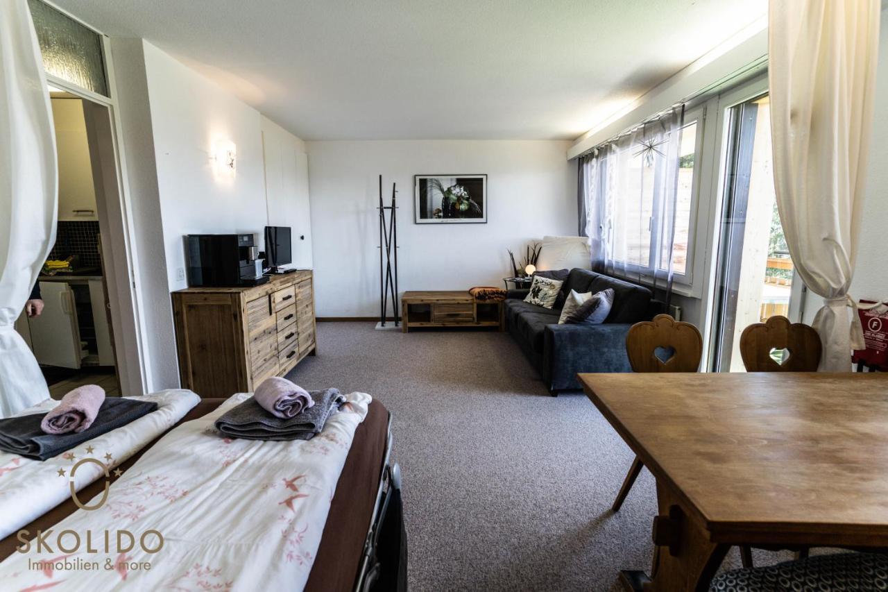 Haus Caroline, Riederalp Mitte Apartment ภายนอก รูปภาพ