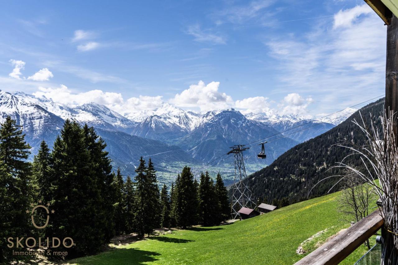 Haus Caroline, Riederalp Mitte Apartment ภายนอก รูปภาพ