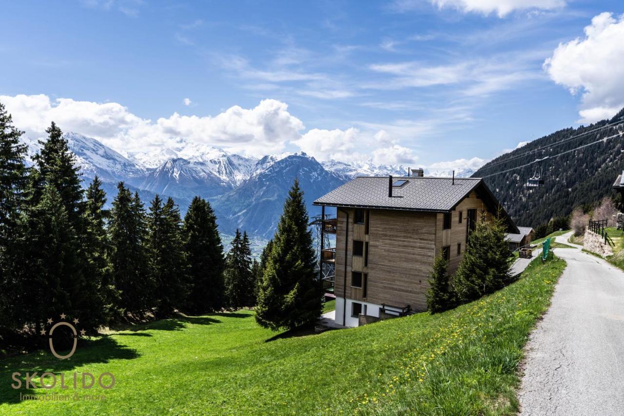 Haus Caroline, Riederalp Mitte Apartment ภายนอก รูปภาพ