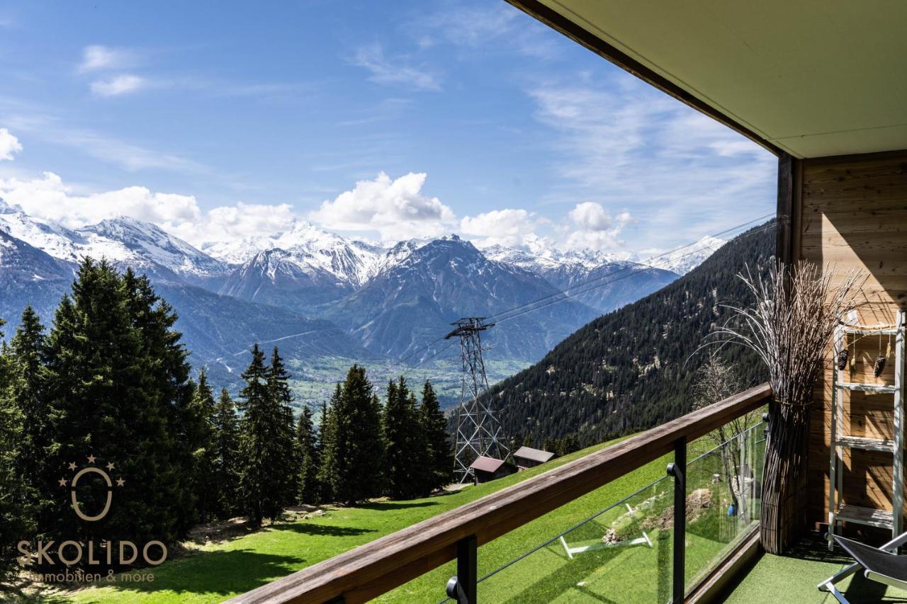 Haus Caroline, Riederalp Mitte Apartment ภายนอก รูปภาพ