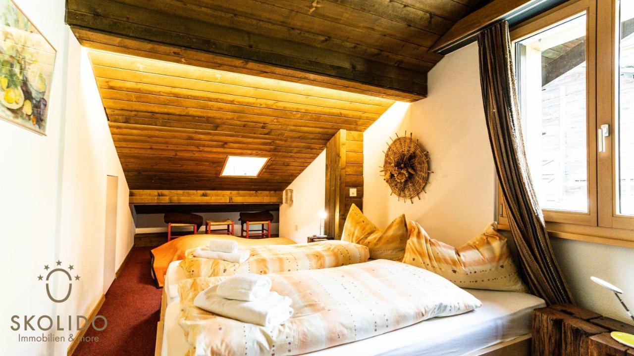 Haus Caroline, Riederalp Mitte Apartment ภายนอก รูปภาพ