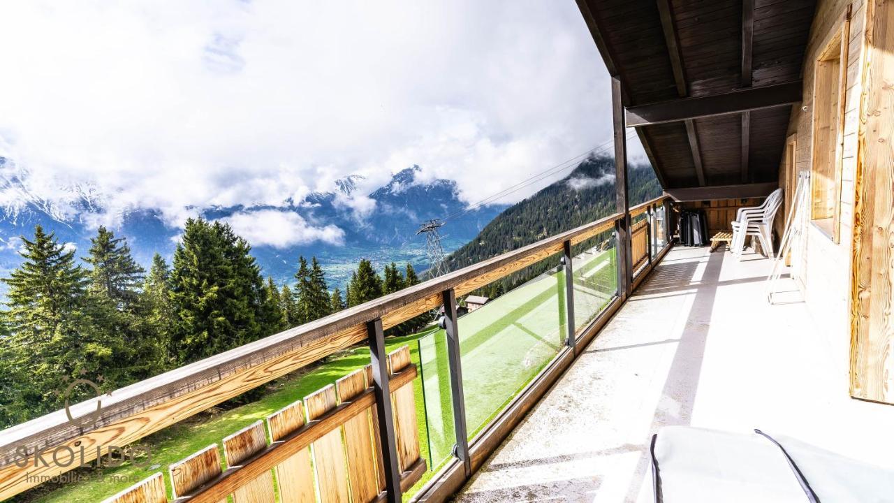 Haus Caroline, Riederalp Mitte Apartment ภายนอก รูปภาพ