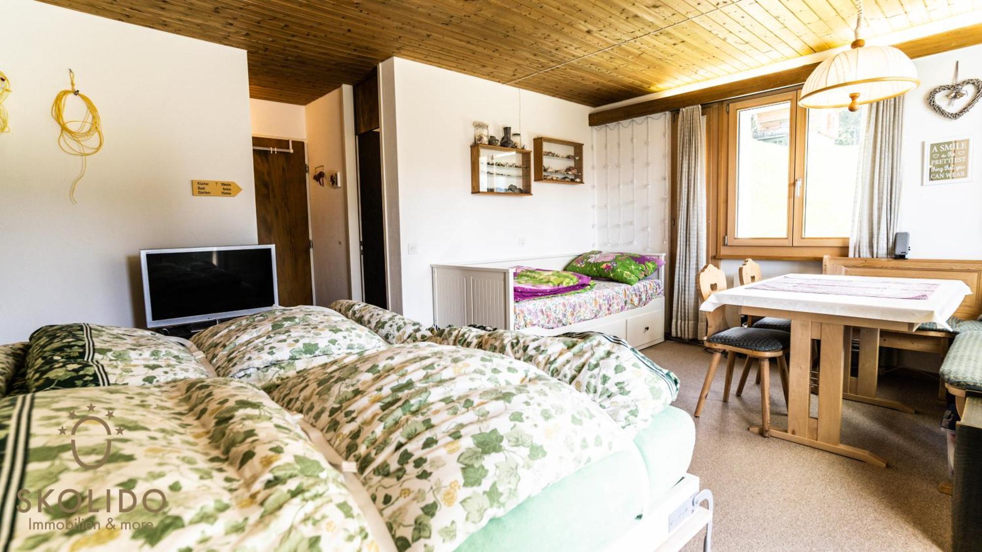 Haus Caroline, Riederalp Mitte Apartment ภายนอก รูปภาพ