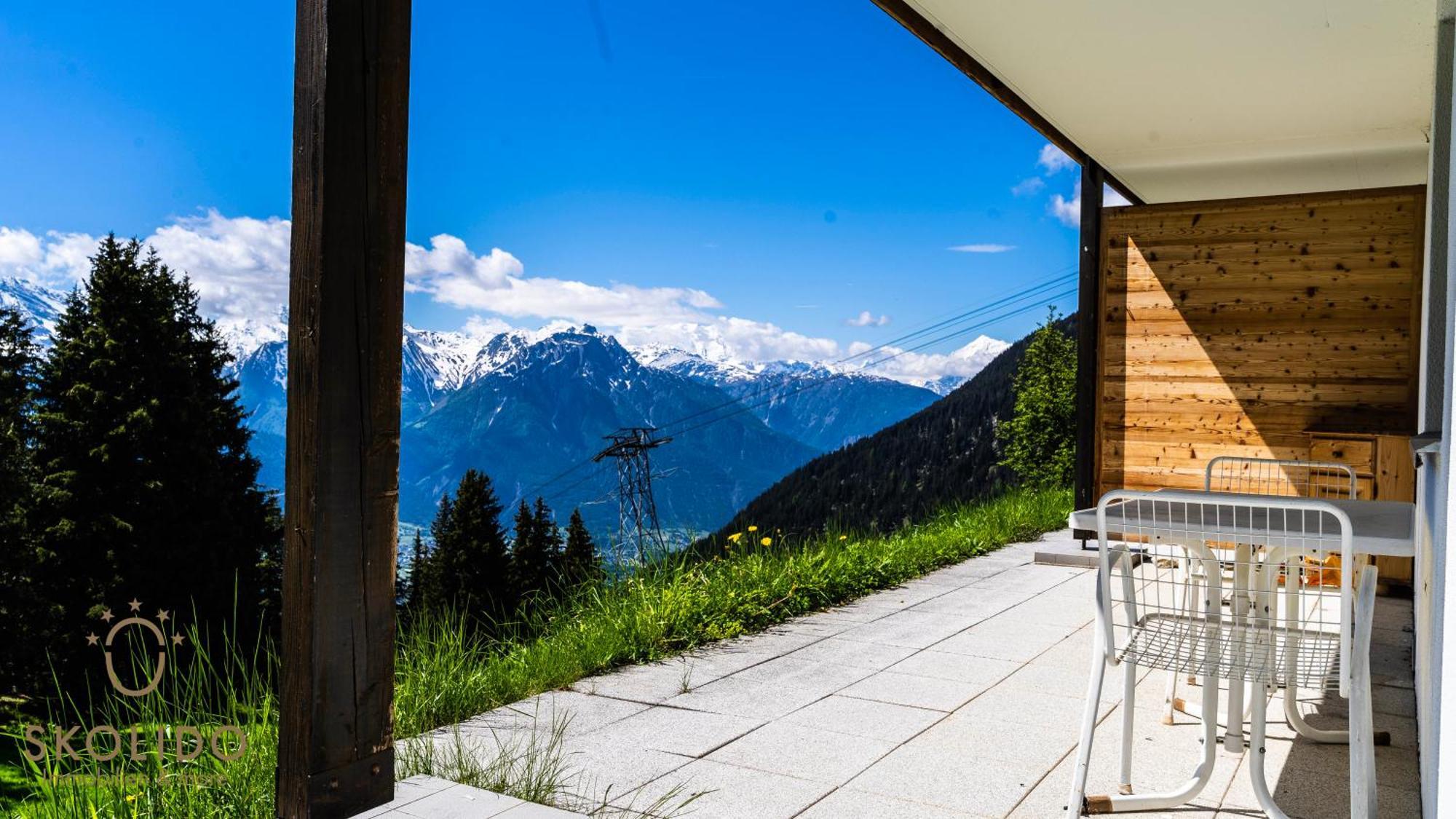 Haus Caroline, Riederalp Mitte Apartment ภายนอก รูปภาพ
