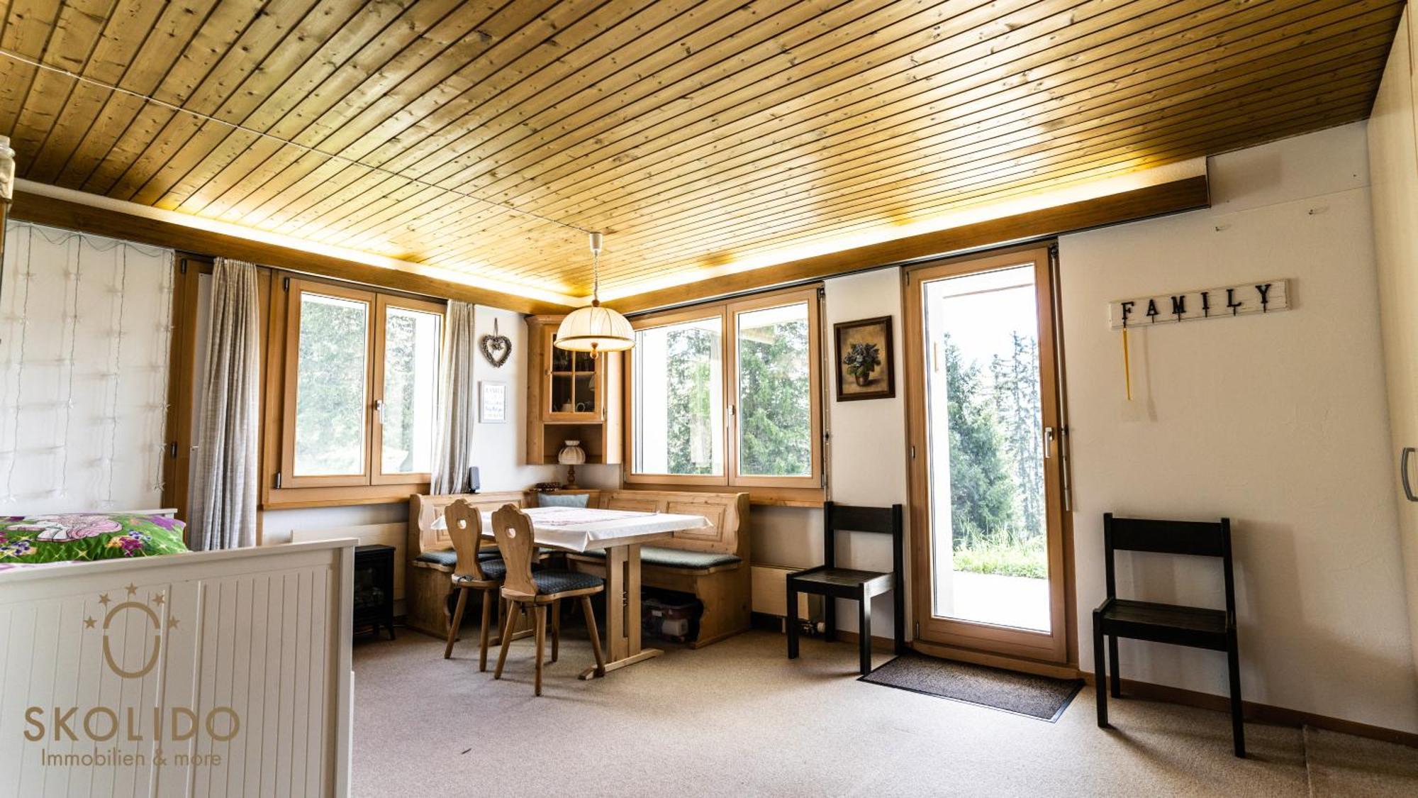 Haus Caroline, Riederalp Mitte Apartment ภายนอก รูปภาพ